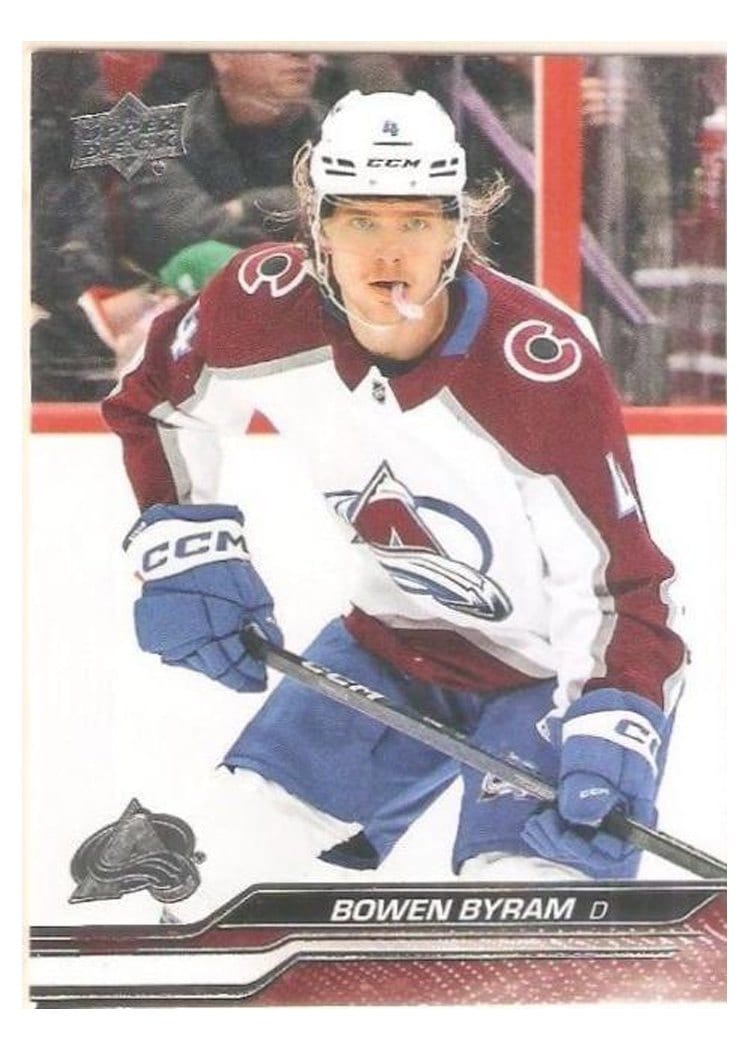 2023-24 Upper Deck Base Set Bowen Byram #47 card