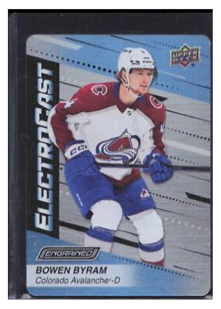 2023-24 Upper Deck Engrained ElectroCast Metal Bowen Byram #EC-45 card