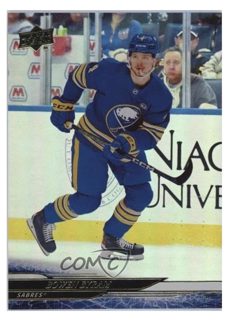2024-25 Upper Deck Base Set Bowen Byram Silver Foil #26 card