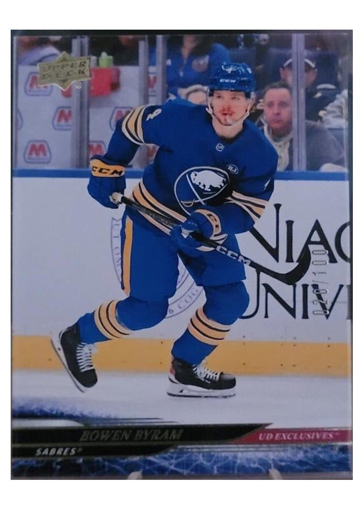 2024-25 Upper Deck Base Set Bowen Byram #26 card