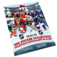 2022 Topps NHL Sticker Box card