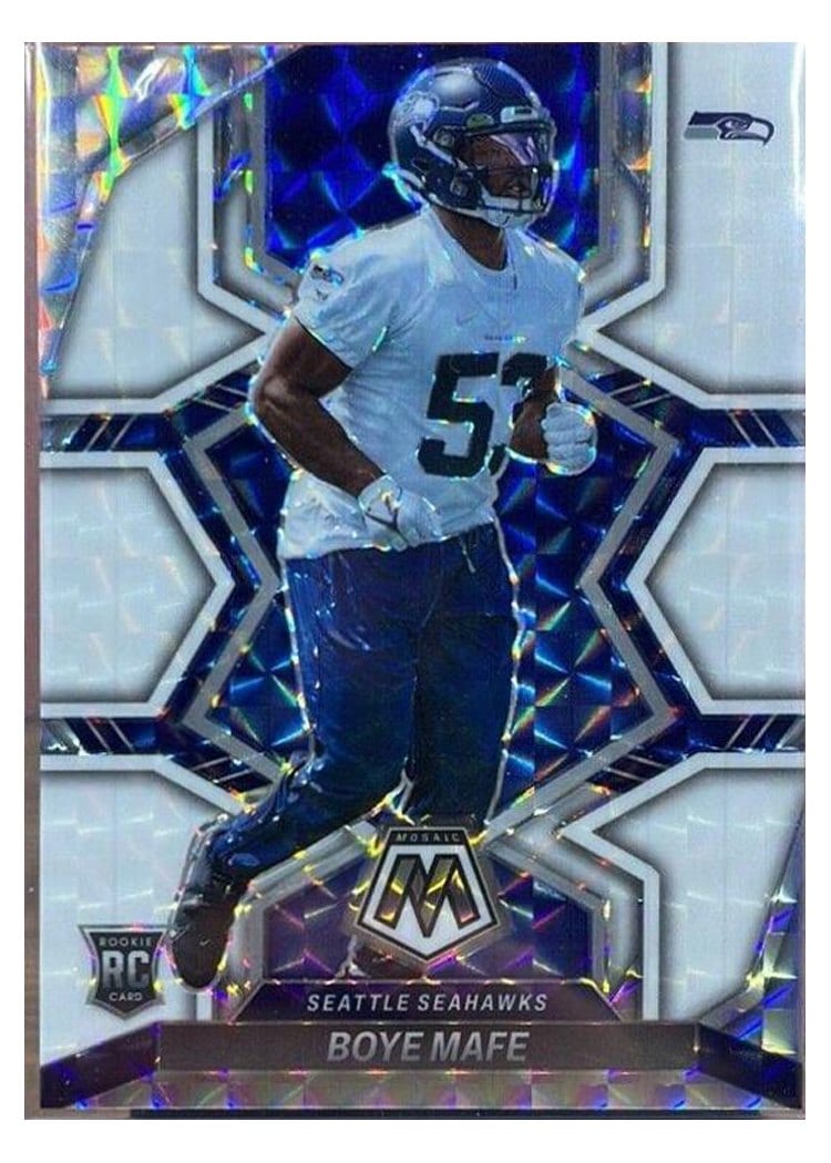 2022 Panini Mosaic Base Set Boye Mafe #385 card