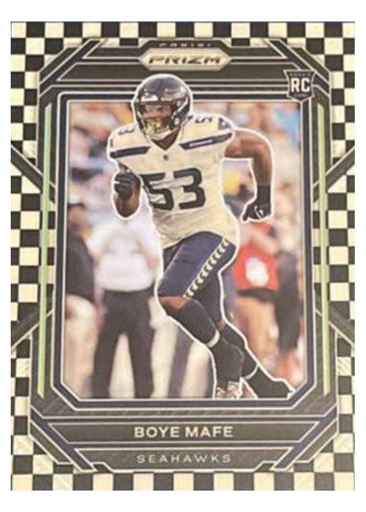 2022 Panini Prizm Base Set Boye Mafe #386 card