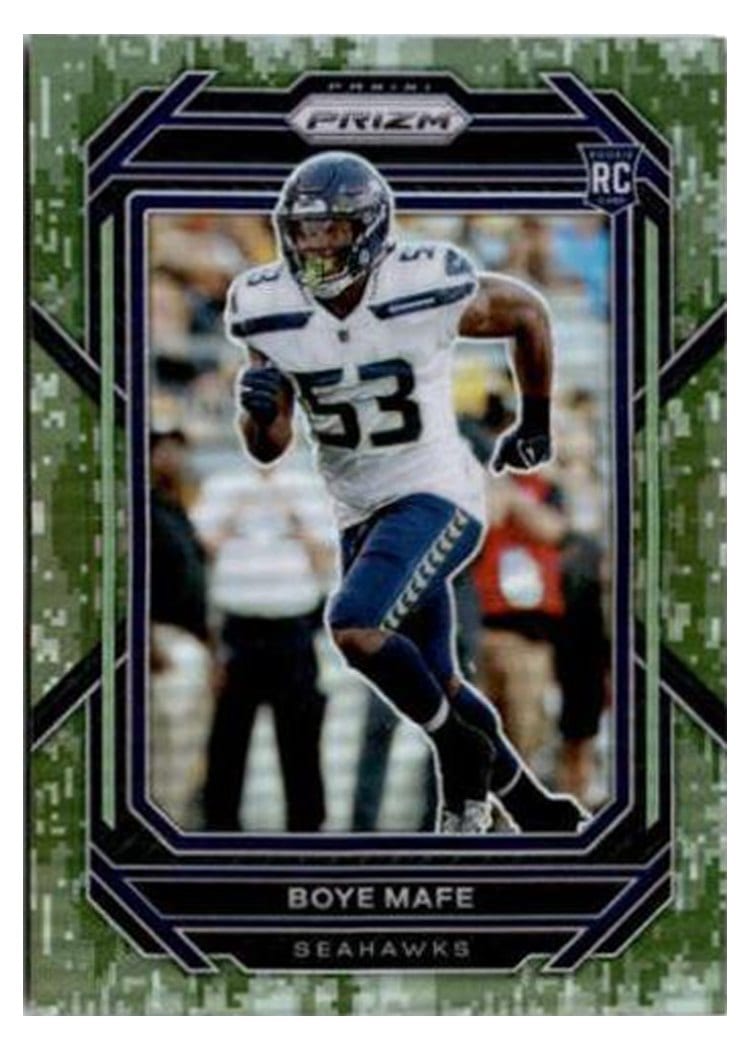 2022 Panini Prizm Base Set Boye Mafe #386 card