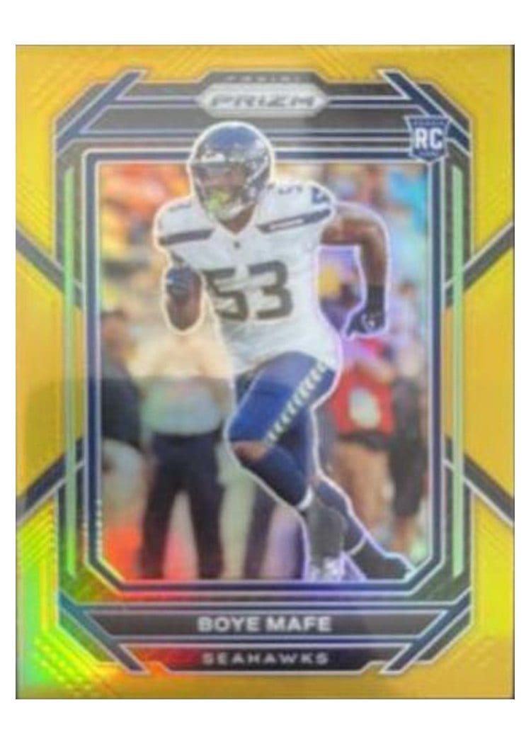 2022 Panini Prizm Base Set Boye Mafe #386 card