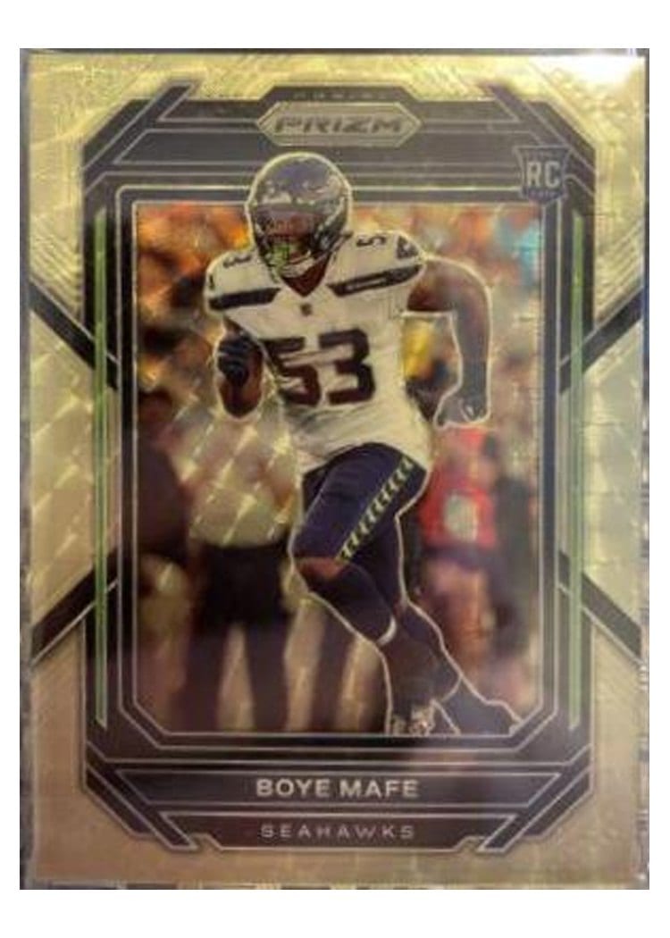 2022 Panini Prizm Base Set Boye Mafe #386 card