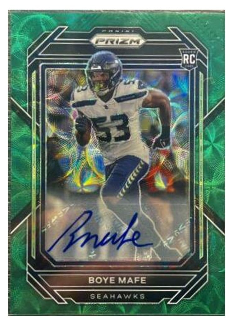 2022 Panini Prizm Base Set Boye Mafe Green Scope #386 card