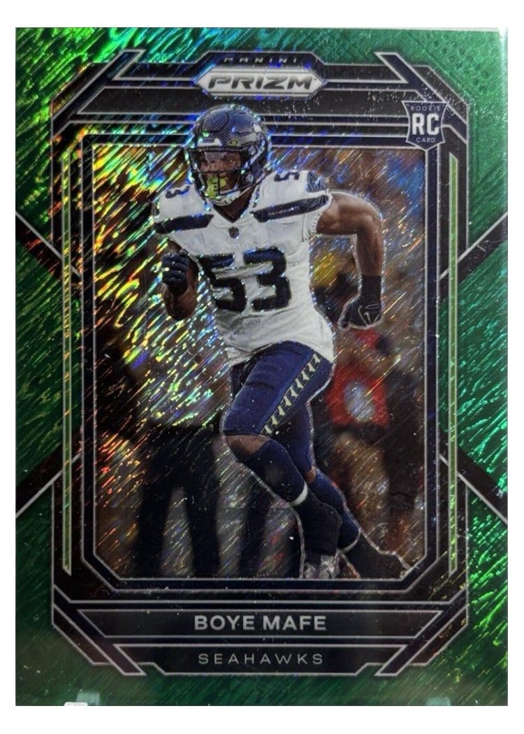 2022 Panini Prizm Base Set Boye Mafe #386 card