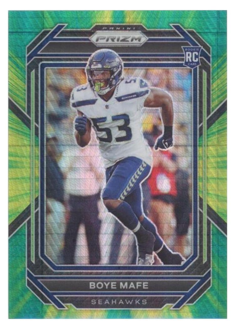 2022 Panini Prizm Base Set Boye Mafe #386 card