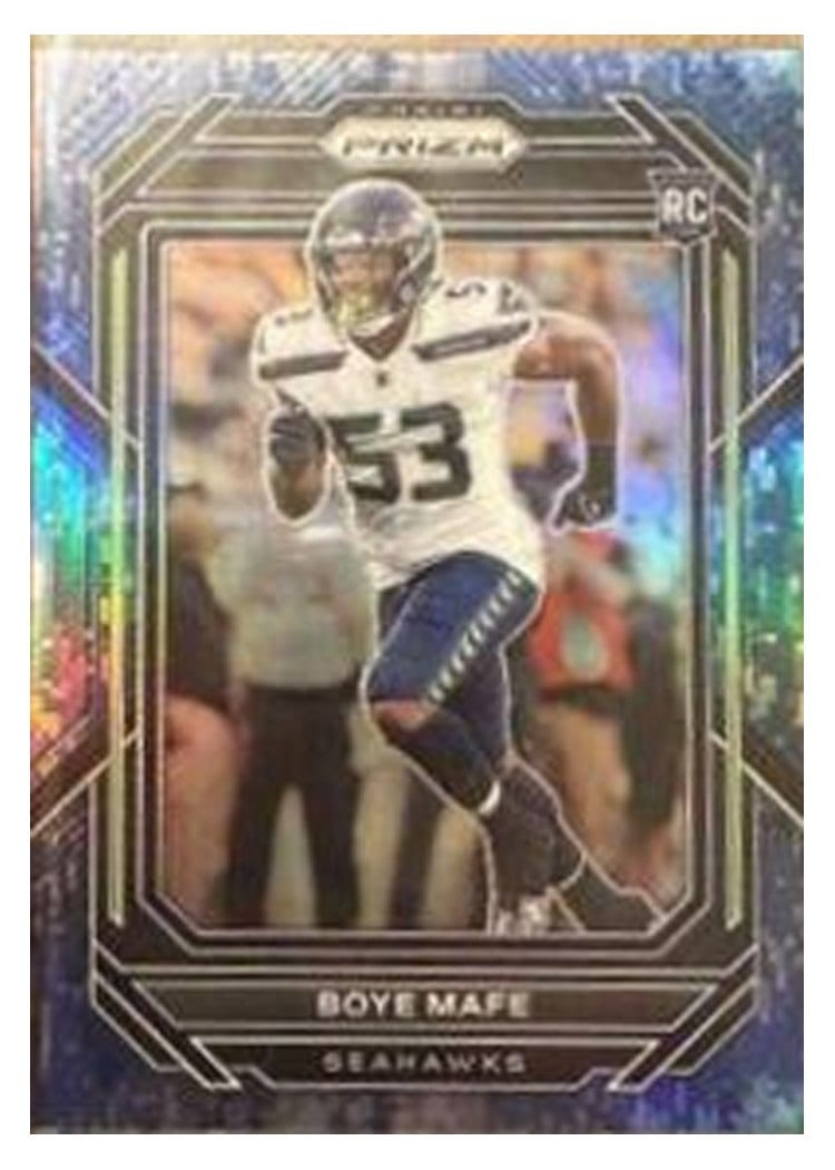 2022 Panini Prizm Base Set Boye Mafe #386 card