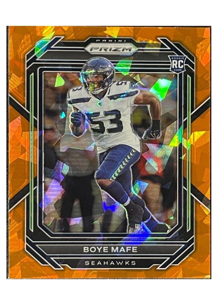 2022 Panini Prizm Base Set Boye Mafe #386 card