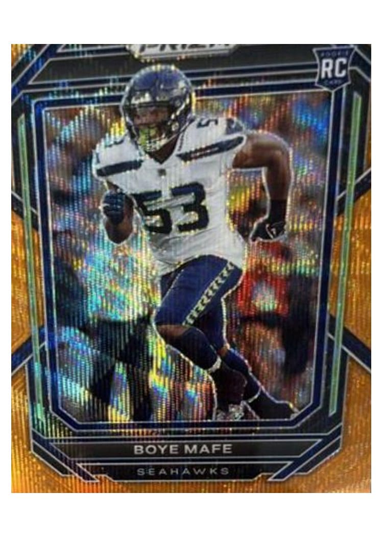 2022 Panini Prizm Base Set Boye Mafe #386 card