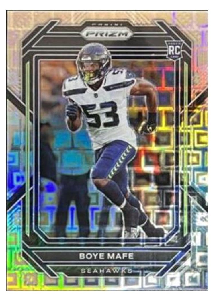 2022 Panini Prizm Base Set Boye Mafe #386 card