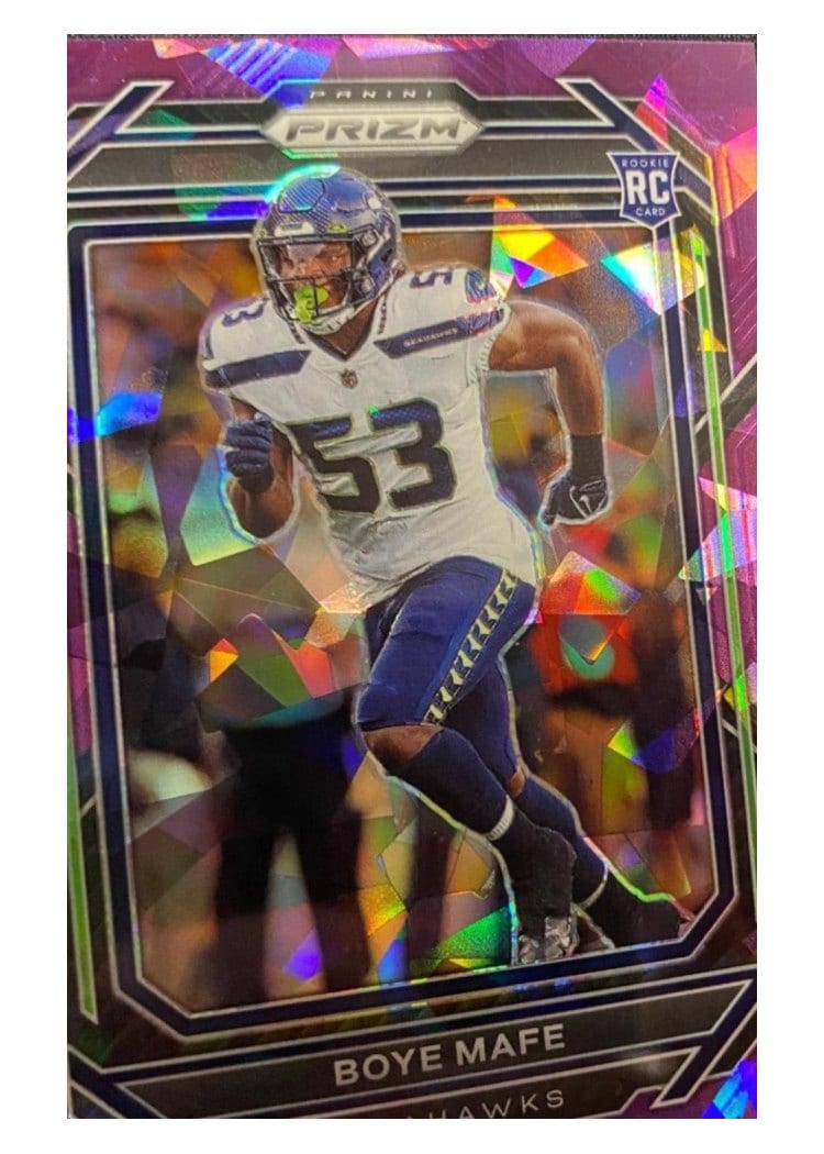 2022 Panini Prizm Base Set Boye Mafe #386 card
