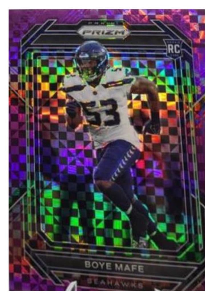 2022 Panini Prizm Base Set Boye Mafe #386 card