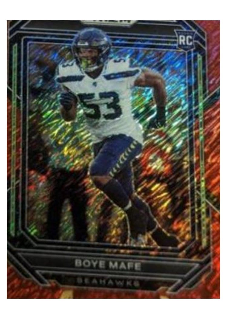 2022 Panini Prizm Base Set Boye Mafe #386 card