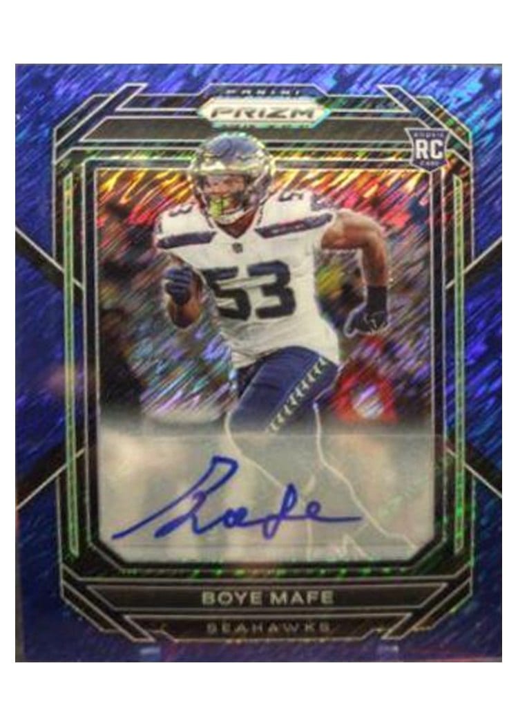 2022 Panini Prizm Base Set Boye Mafe #386 card