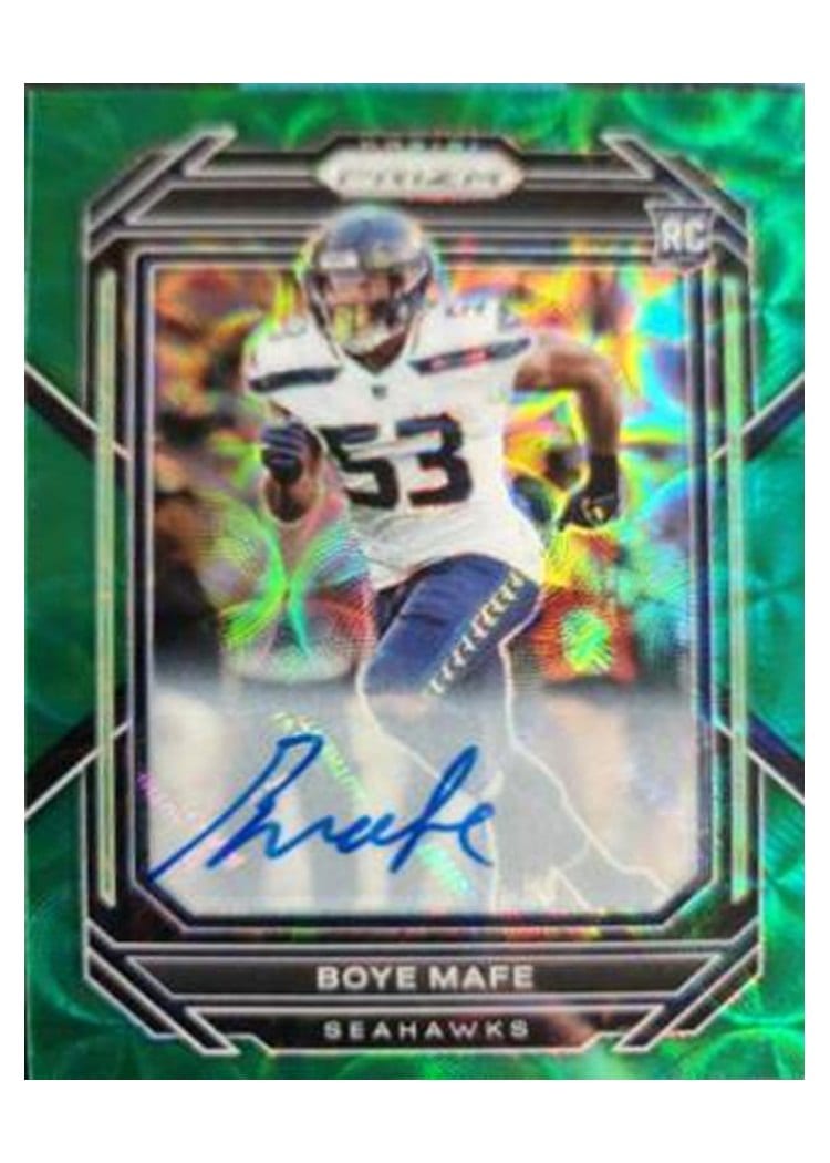 2022 Panini Prizm Base Set Boye Mafe #386 card