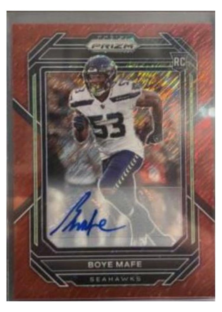 2022 Panini Prizm Base Set Boye Mafe #386 card