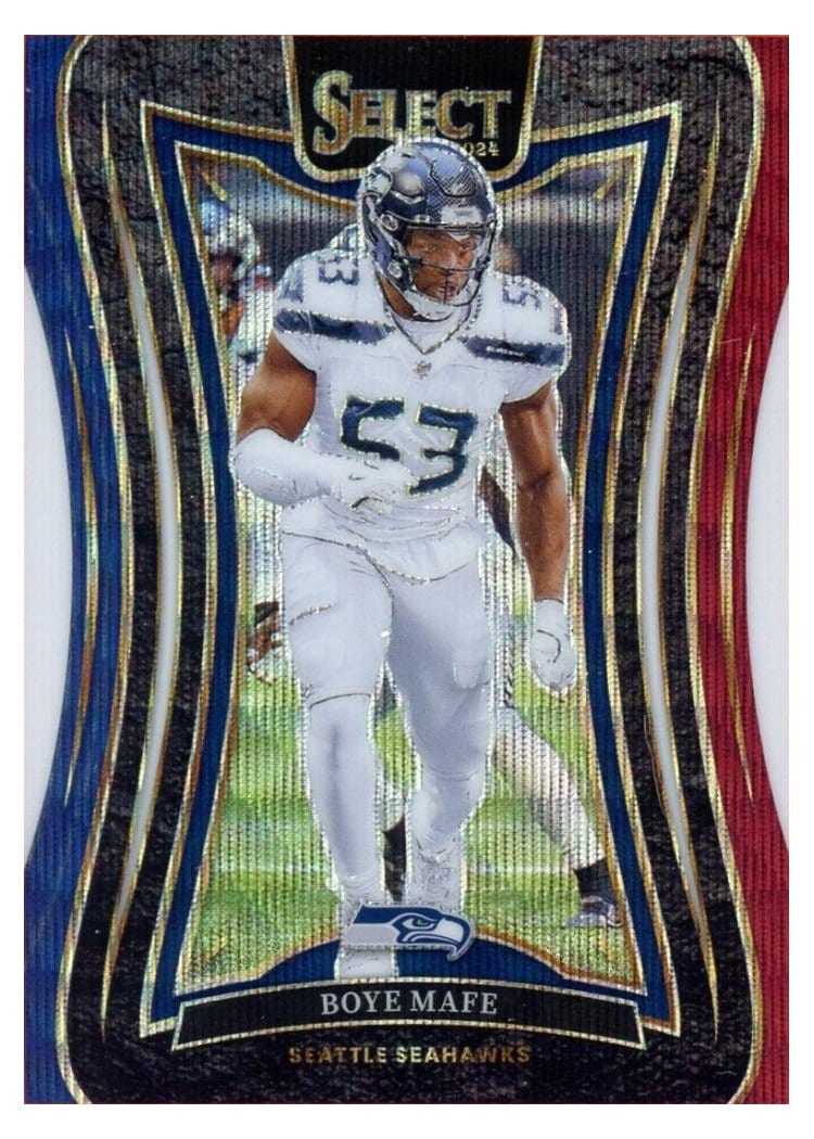 2024 Panini Select Base Set Boye Mafe Tri-Color Prizm #309 card