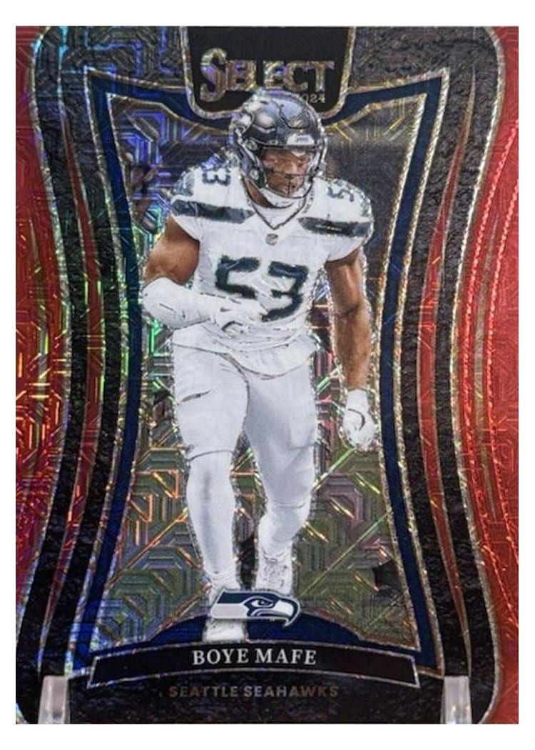 2024 Panini Select Base Set Boye Mafe Red Mojo #309 card