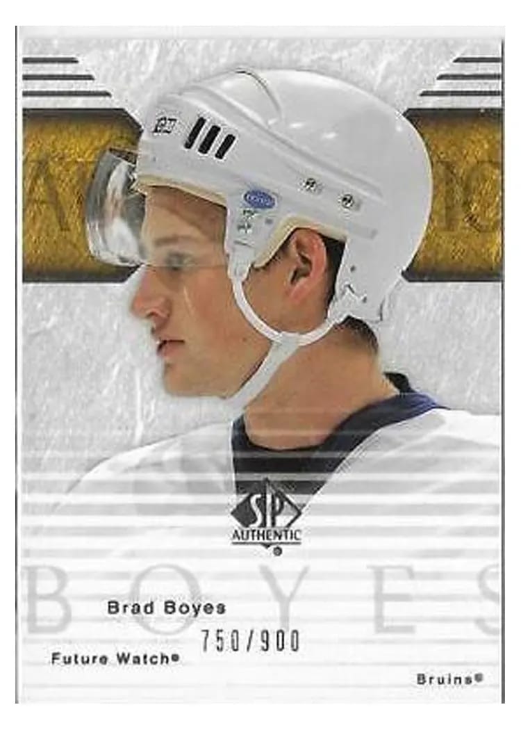 2003 SP Authentic Brad Boyes #162 card