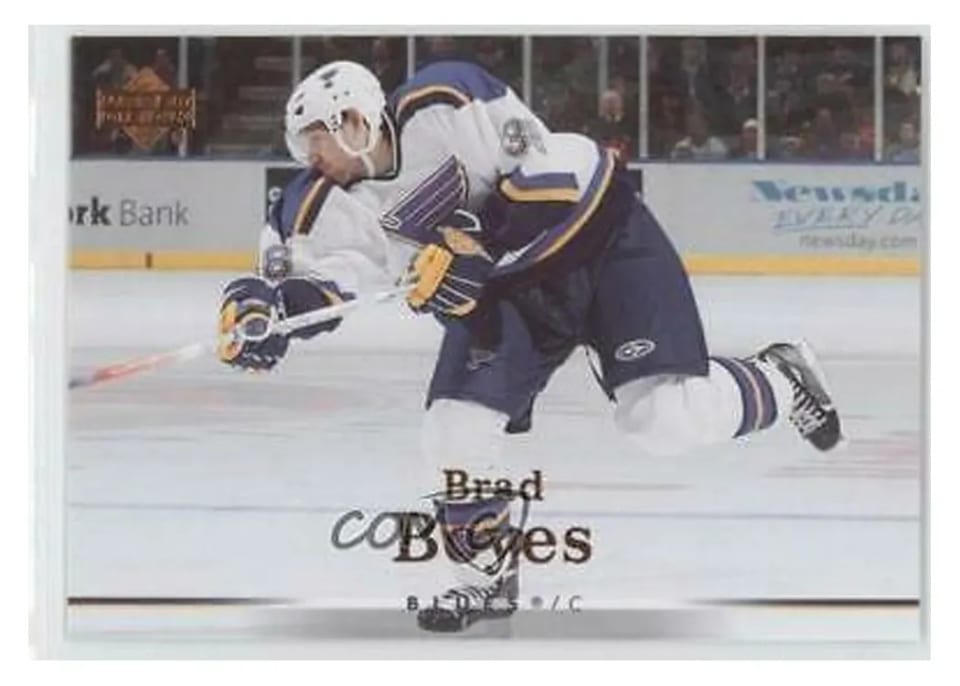 2007 Upper Deck Brad Boyes #18 card