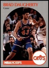 1990-91 Hoops Base Set Brad Daugherty #73