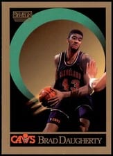 1990-91 SkyBox Base Set Brad Daugherty #50 card