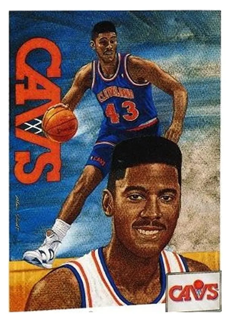 1991 Upper Deck Brad Daugherty #76 card