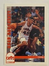 1992-93 Hoops Base Set Brad Daugherty #38 card