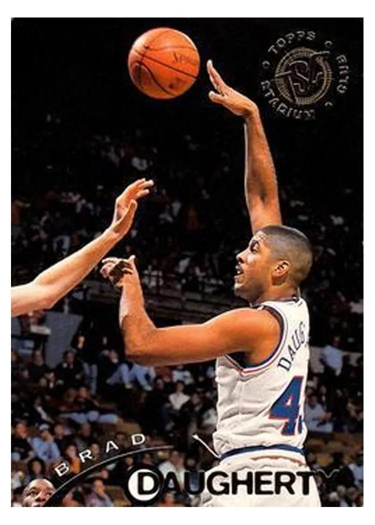 1994 Stadium Club Brad Daugherty #11 card