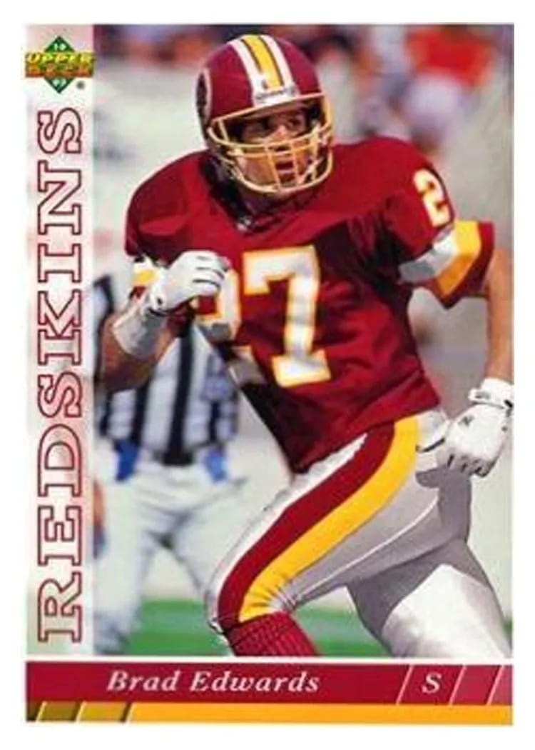 1993 Upper Deck Brad Edwards #125 card