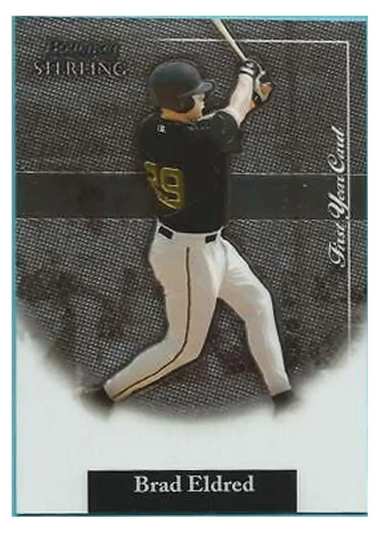 2004 Bowman Sterling Brad Eldred #BS-BE card
