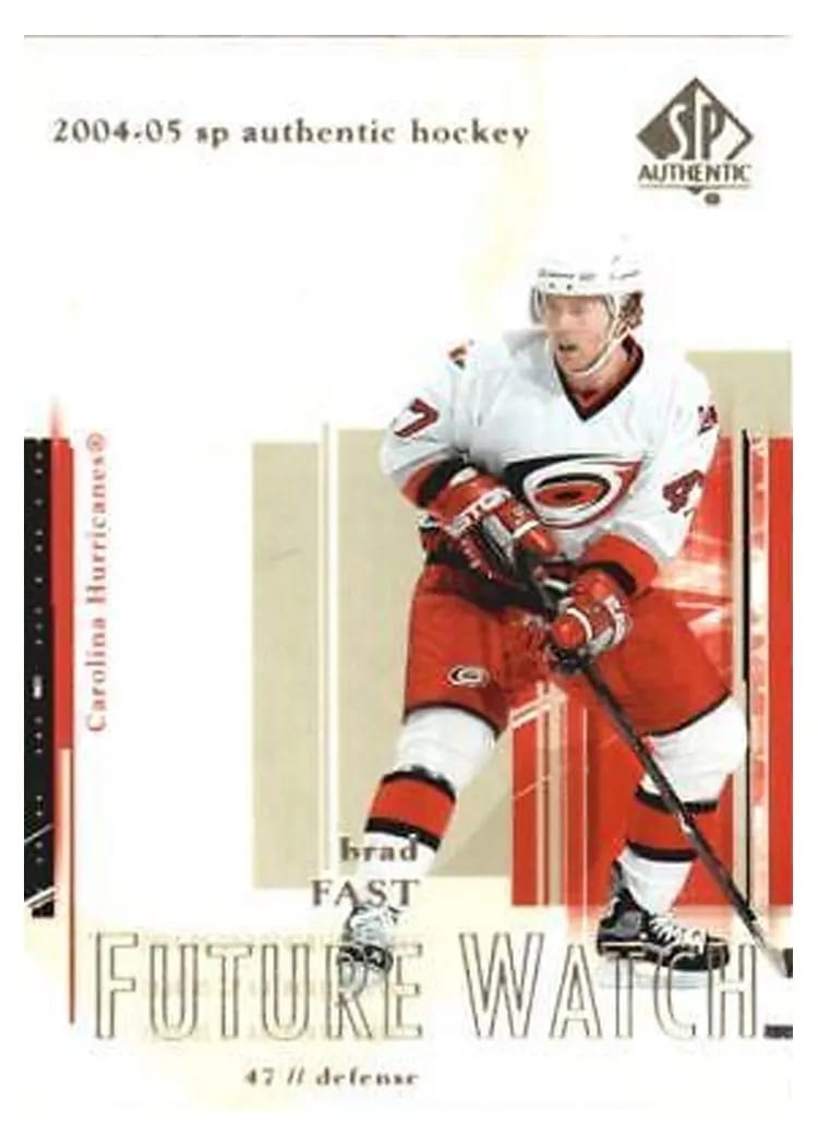 2004 SP Authentic Brad Fast #91 card