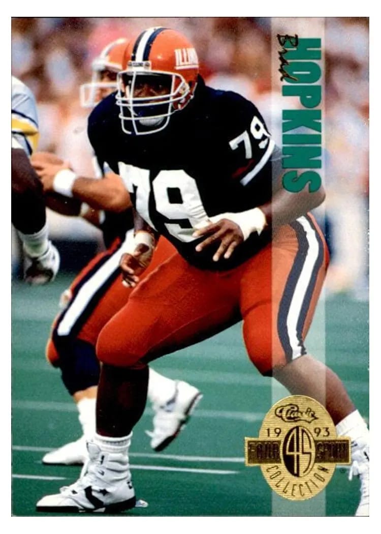 1993 Classic Four Sport Brad Hopkins #107 card