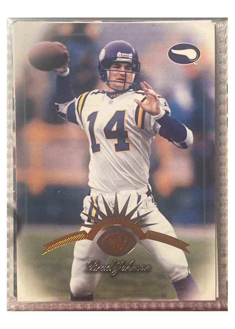 1997 Leaf Brad Johnson #23 card