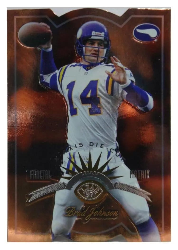 1997 Leaf Brad Johnson #23 card
