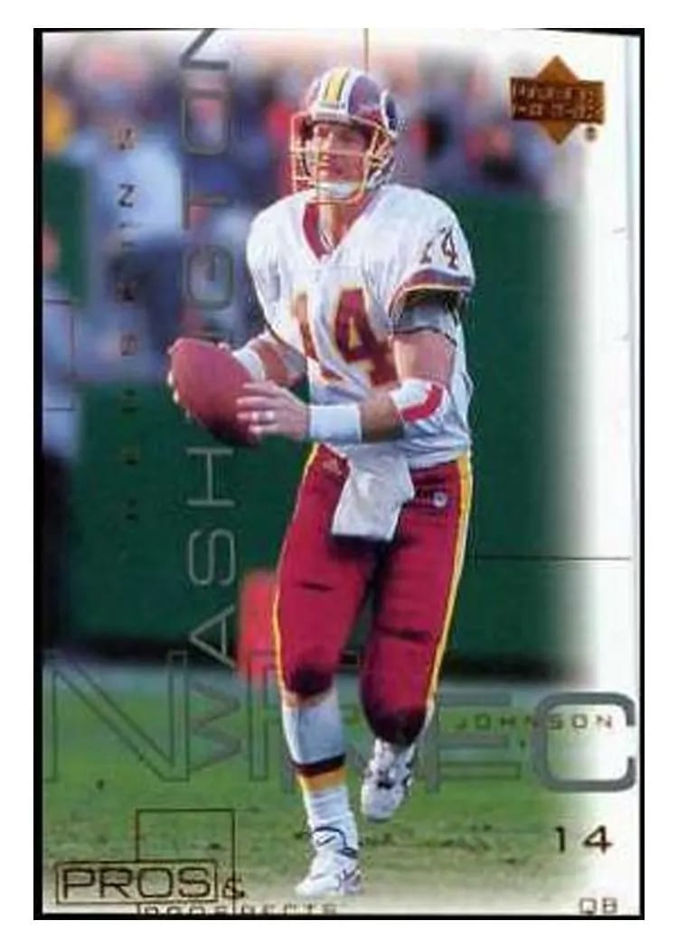 2000 Upper Deck Pros & Prospects Brad Johnson #82 card