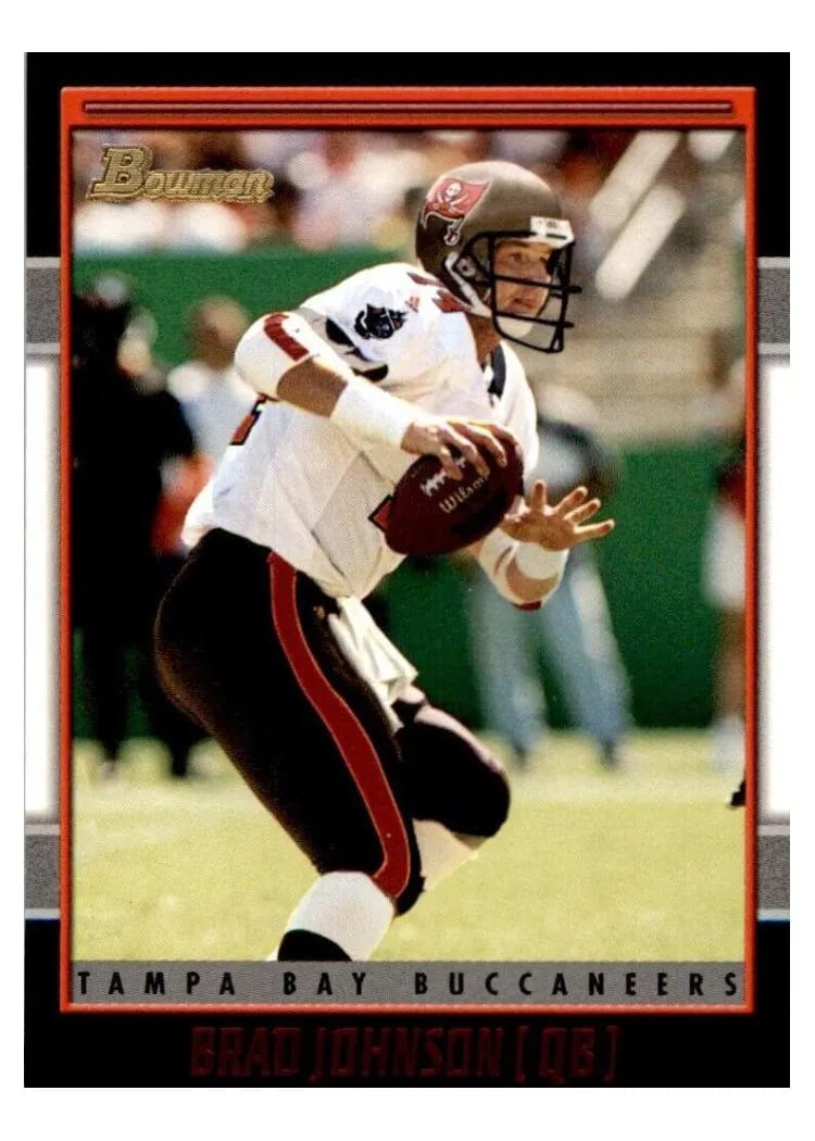 2001 Bowman Brad Johnson #38 card
