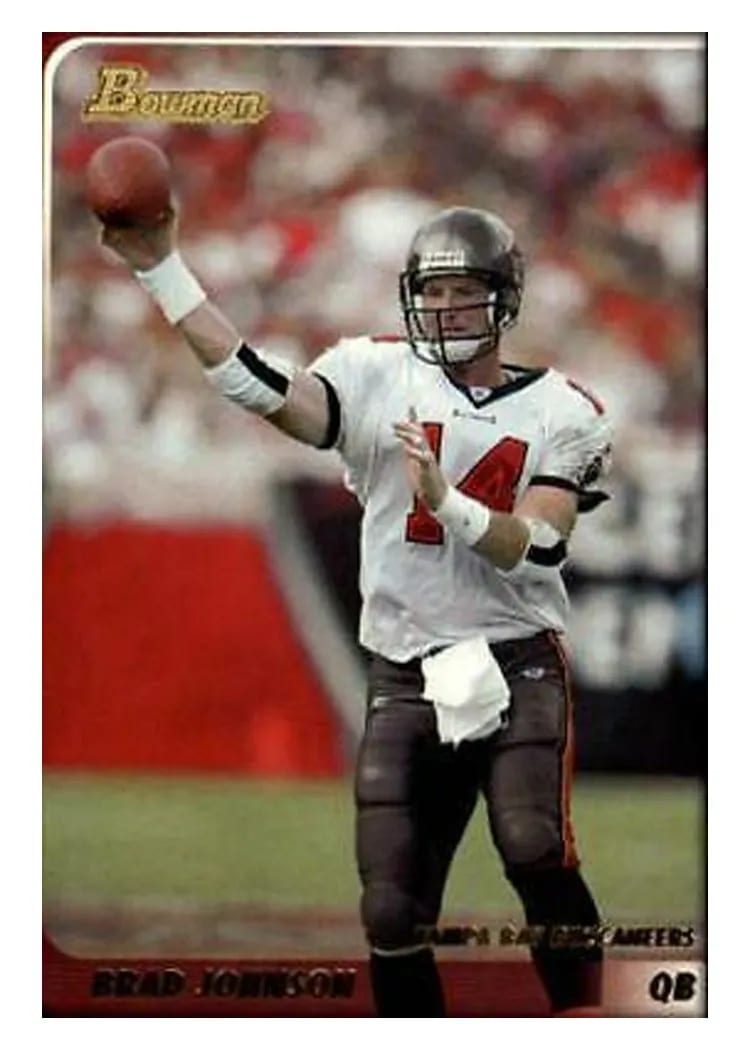 2003 Bowman Brad Johnson #11 card