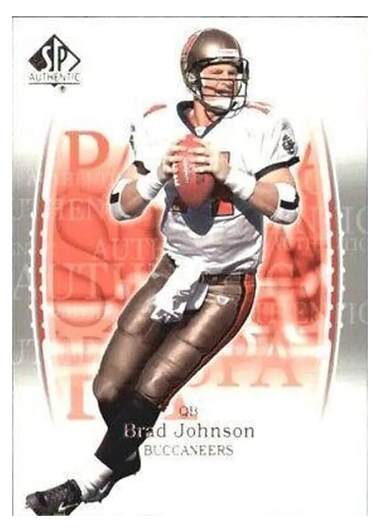 2003 SP Authentic Brad Johnson #14 card