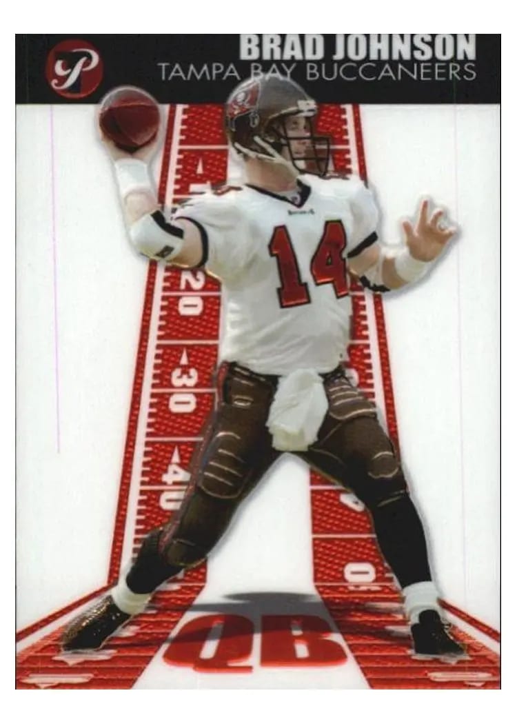 2004 Topps Pristine Brad Johnson #33 card