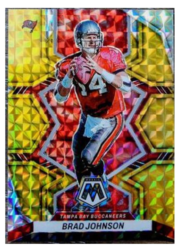 2022 Panini Mosaic Base Set Brad Johnson #188 card