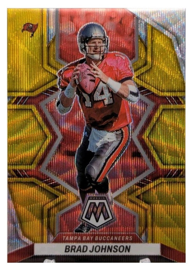 2022 Panini Mosaic Base Set Brad Johnson #188 card