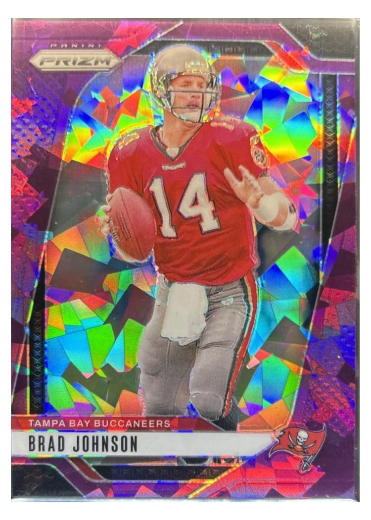 2024 Panini Prizm Base Set Brad Johnson Purple Ice #274 card