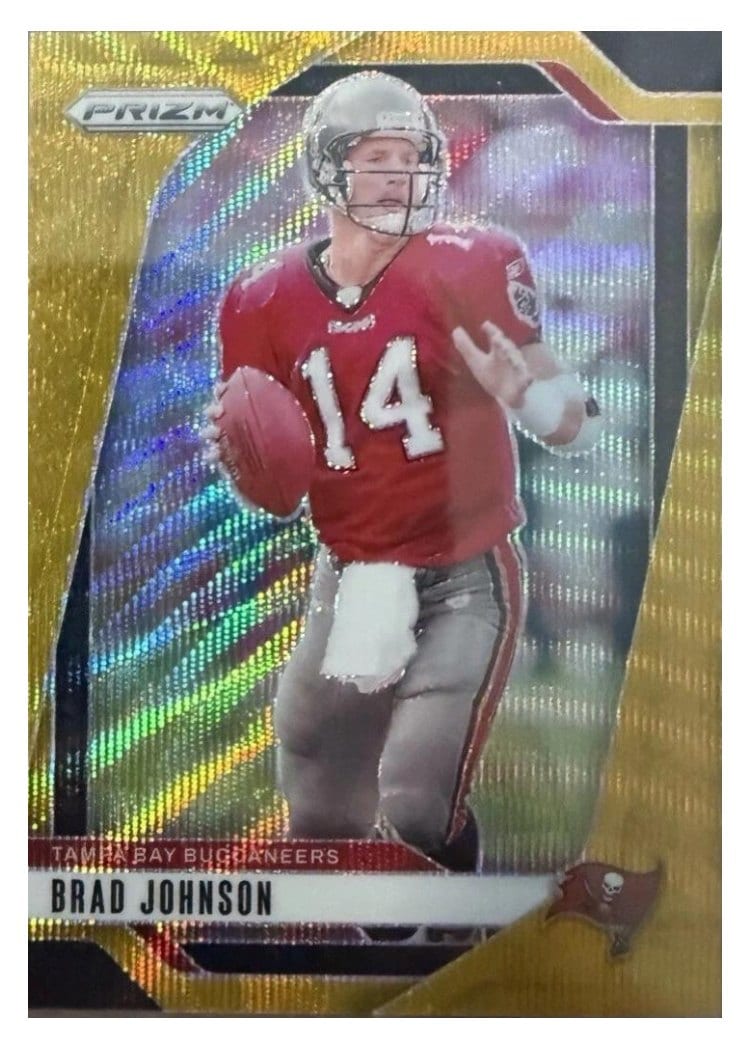 2024 Panini Prizm Base Set Brad Johnson Wave Gold #274 card
