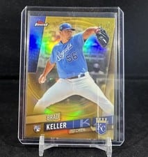 2019 Topps Finest Brad Keller #105 card