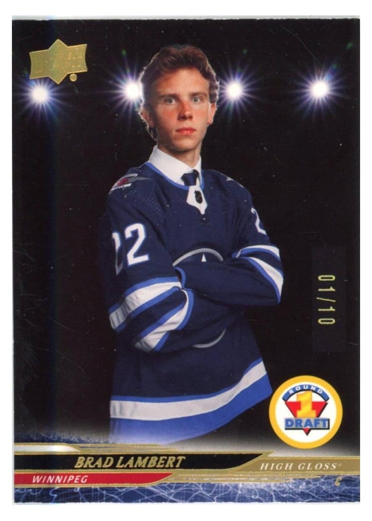 2024-25 Upper Deck Base Set Brad Lambert #738 card
