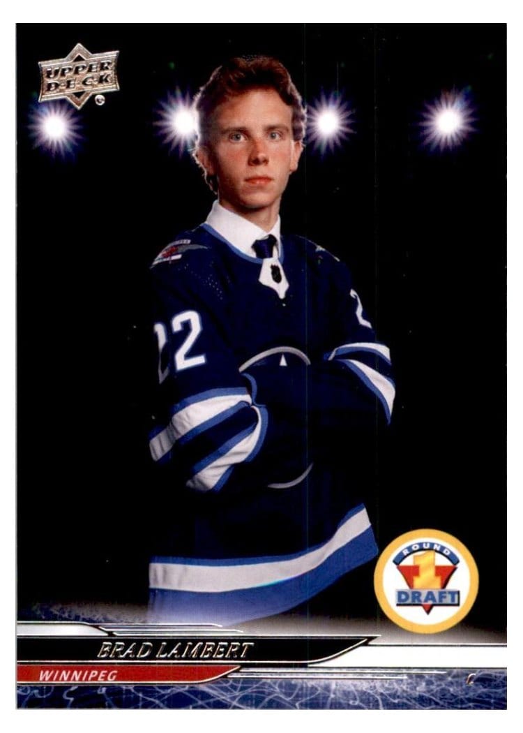 2024-25 Upper Deck Base Set Brad Lambert #738 card